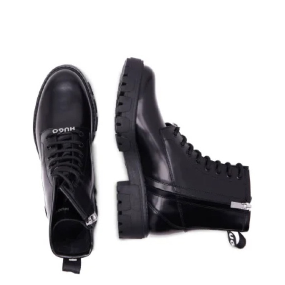 🖤HUGO AXEL Lace-up ankle boots - Picture 14 of 16